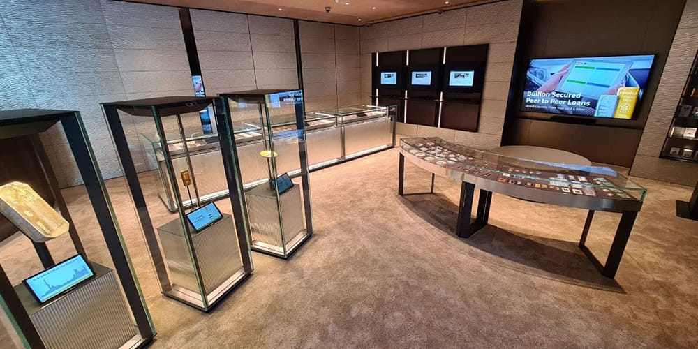 Silver Bullion Retail Shop