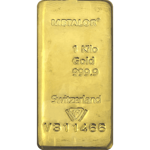 A sample gold parcel