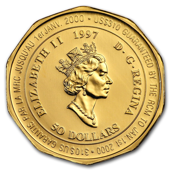 2021 1 oz Canadian Gold Maple Leaf Coin