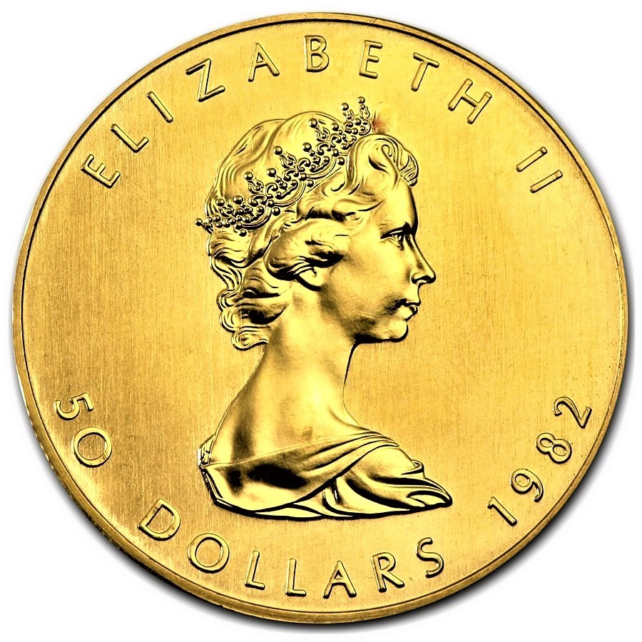 2021 1 oz Canadian Gold Maple Leaf Coin