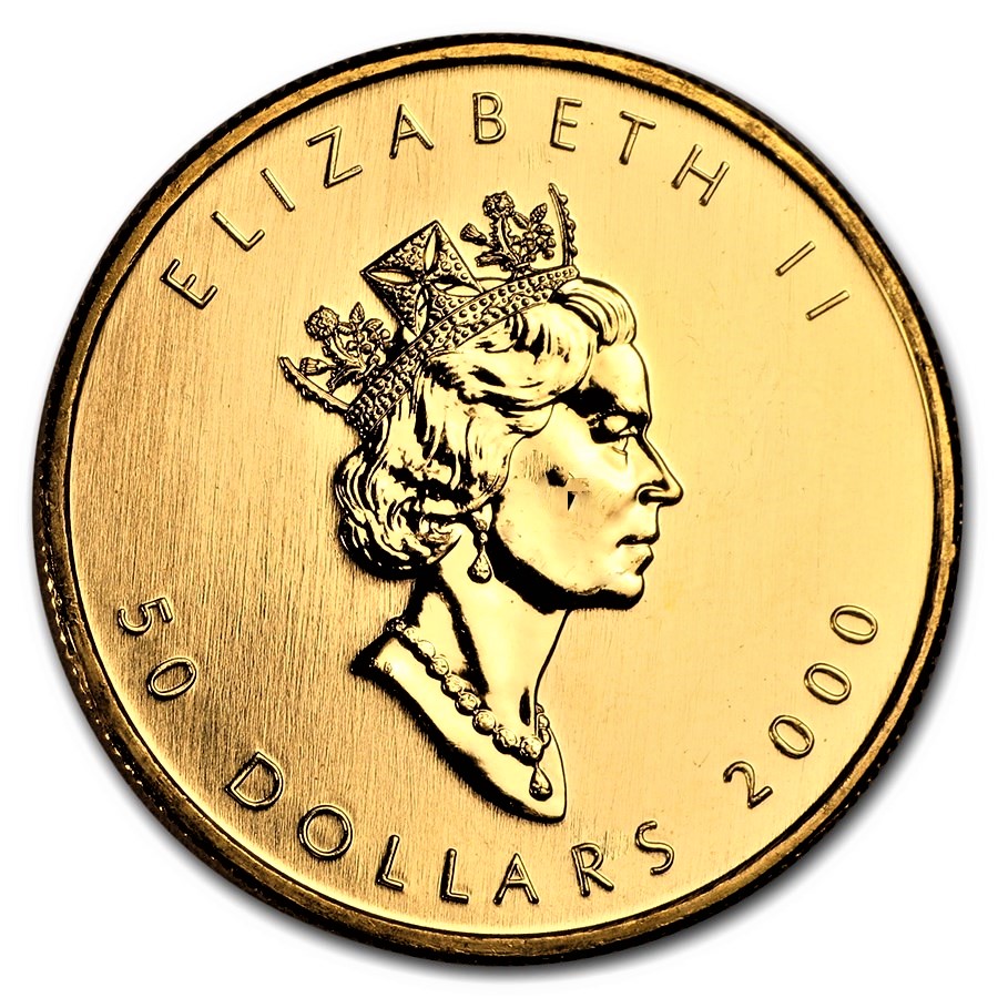 2021 1 oz Canadian Gold Maple Leaf Coin