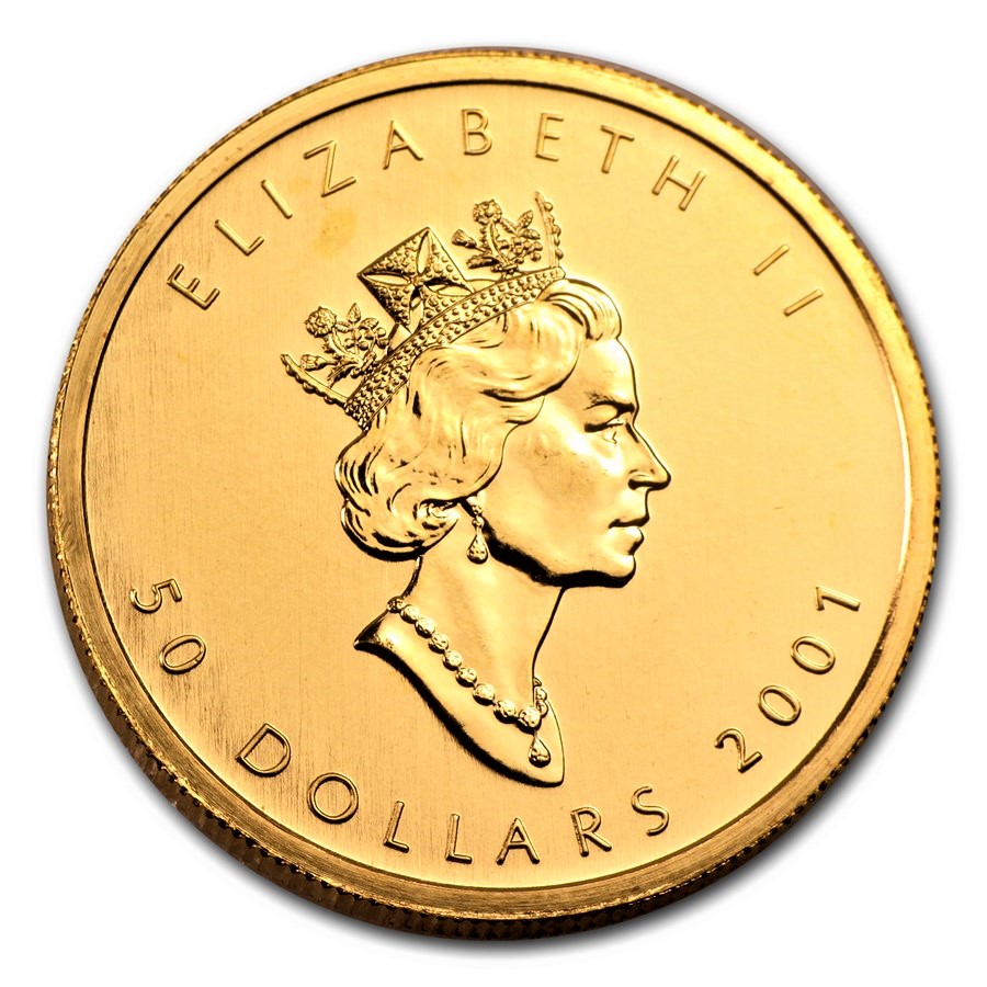 2021 1 oz Canadian Gold Maple Leaf Coin