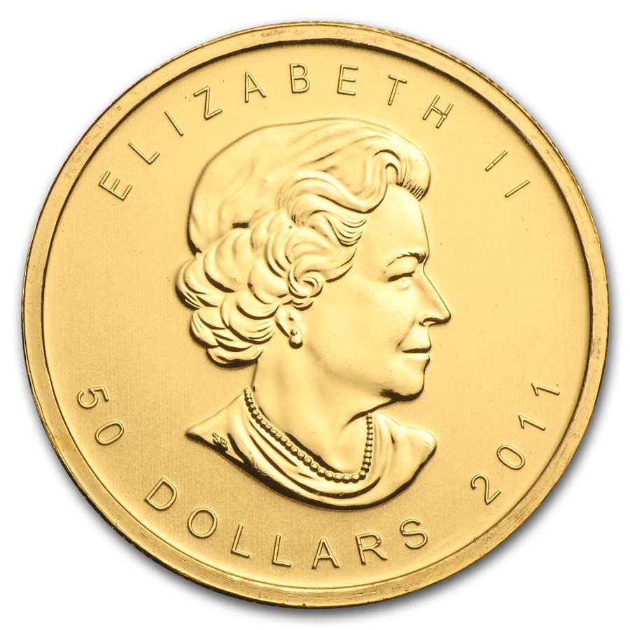 2021 1 oz Canadian Gold Maple Leaf Coin