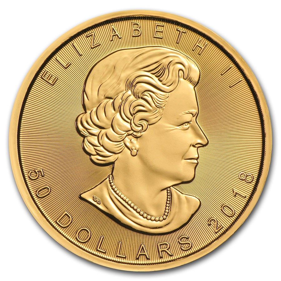 2021 1 oz Canadian Gold Maple Leaf Coin