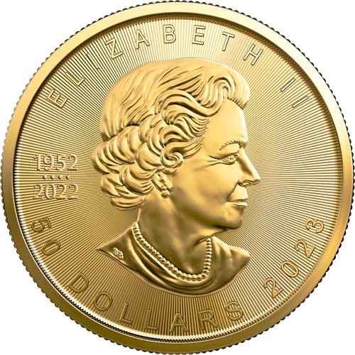 2021 1 oz Canadian Gold Maple Leaf Coin