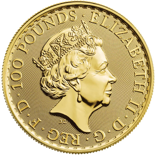 2022 1 oz .9999 Gold Britannia Coin