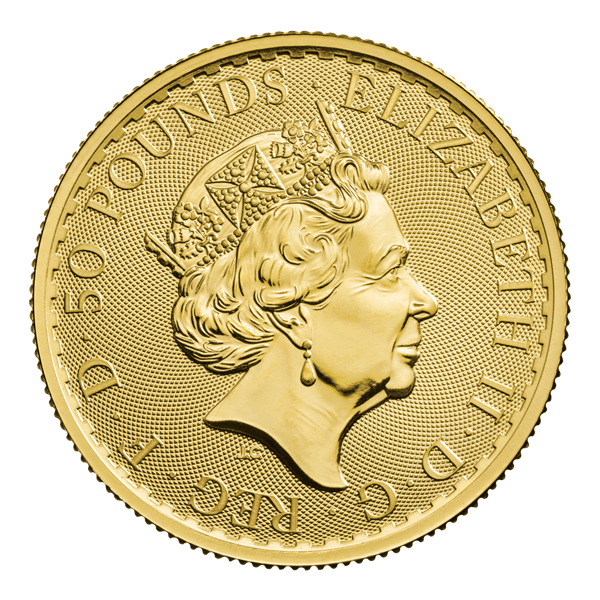 2022 1 oz .9999 Gold Britannia Coin